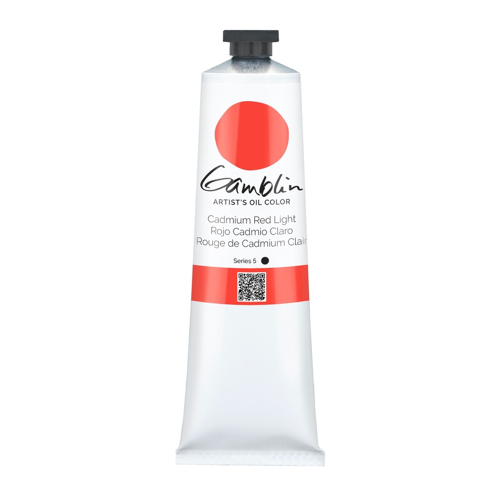Gamblin Artists' Grade Oil 150ml CADMIUM RED LIGHT