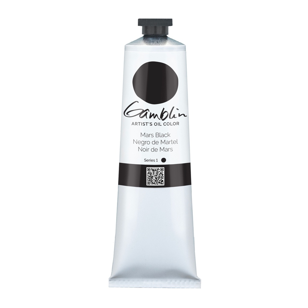Gamblin Artists' Grade Oil 150ml MARS BLACK