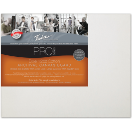 Fredrix Archival Canvas Panel 100% Universal Primed Cotton 18in x 24in