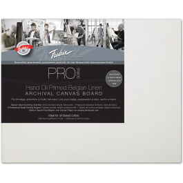 Fredrix Archival Canvas Panel Oil Primed Linen 16in x 20in