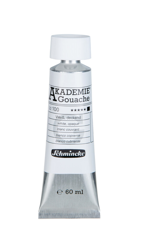 Schmincke Gouache Akademie Opaque White 60ml