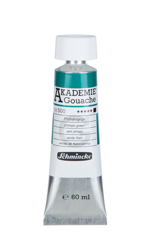 Schmincke Gouache Akademie phthalo green