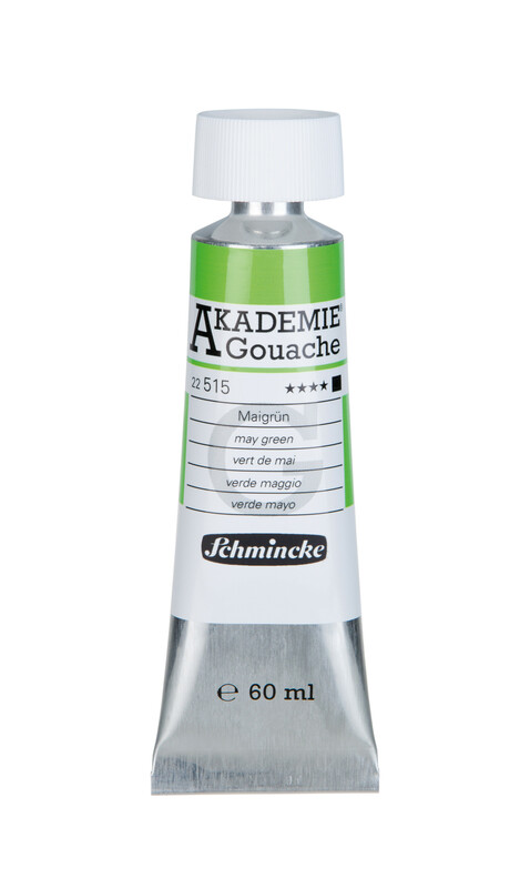 Schmincke Gouache Akademie may green