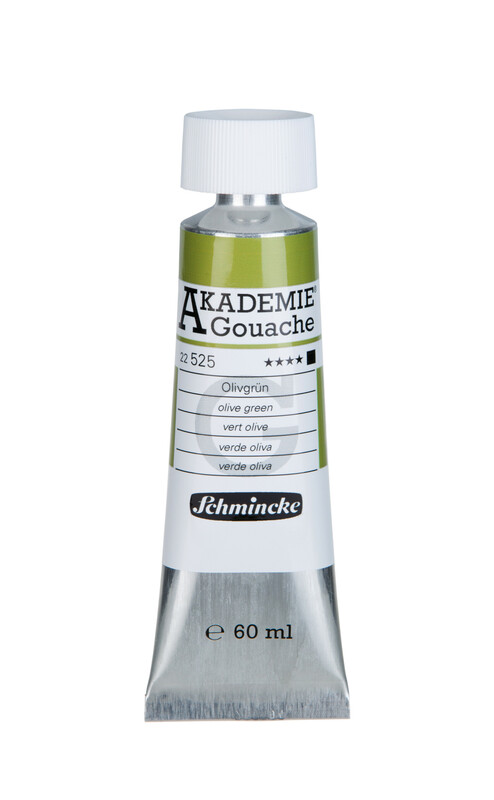 Schmincke Gouache Akademie olive green