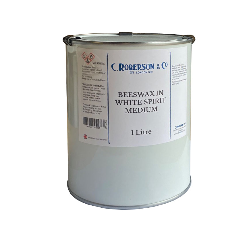 Roberson Beeswax in White Spirit Medium 1 L