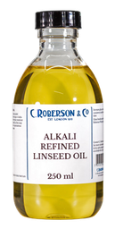 [CR32128M] Roberson Linseed Oil Alkali Refined 5 Litre