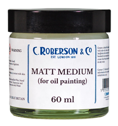 [CR38060E] Roberson Matt Medium For Oil 60ml