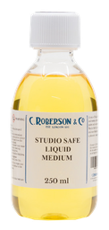[CR34583H] Roberson Studio Safe Clear Medium 250ml