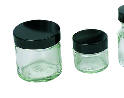 [LC31112E] Glass Jar Squat 60 ml Each