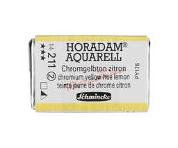 [SC14211Q] Schmincke Horadam Watercolour Full Pan Chrome Yellow Lemon Hue Series 2