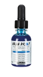 [SC24480034] Schmincke Aqua Drop 30ml Liquid Watercolour Cyan Blue