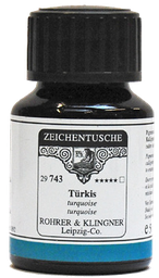 [RK29701050] Rohrer &amp; Klingner Pigmented Drawing &amp; Caligraphy Ink Yellow 50ml