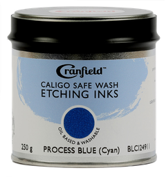[CLGBLCI24911] Caligo Safewash Etching Ink Process Blue (Cyan) 250ml